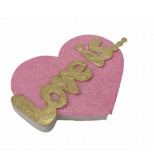 Табличка "Love is" 1 шт