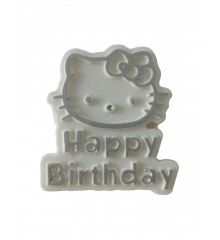 Табличка "Happy Birthday с котом" 1 шт