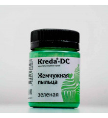 Краситель пищевой сухой жемчужная пыльца "Kreda" зеленая (5г)