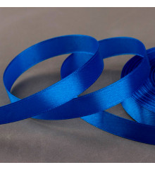 Лента атласная, 12 мм × 33 ± 2 м, цвет синий №040