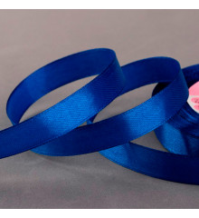 Лента атласная, 12 мм × 23 ± 1 м, цвет синий №40