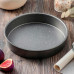 Форма для выпечки Magistro Gourmet Range, 24,8×24,8×5 см, толщина 0,6 мм, антипригарное покрытие, цвет серый