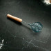 Венчик кондитерский для взбивания с деревянной ручкой "Шар", 26 см
