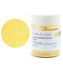 Глиттер Золотой, 10г (блёстки, глиттер) Cake Colors