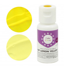 Краситель гелевый 107 lemon yellow, 20г