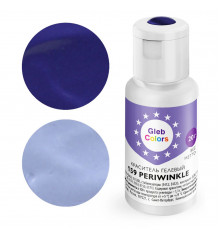 Краситель гелевый Cake colors 159 PERIWINKLE, 20 г бледно-голубой
